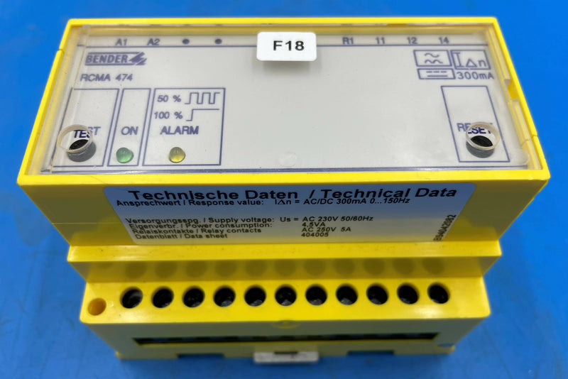 Residual Current Monitor F18 (10161694/RCMA474) Siemens