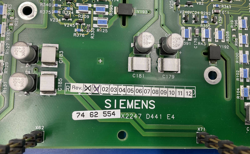E-BOX CONTROL BOARD D441 (7462554) SIEMENS
