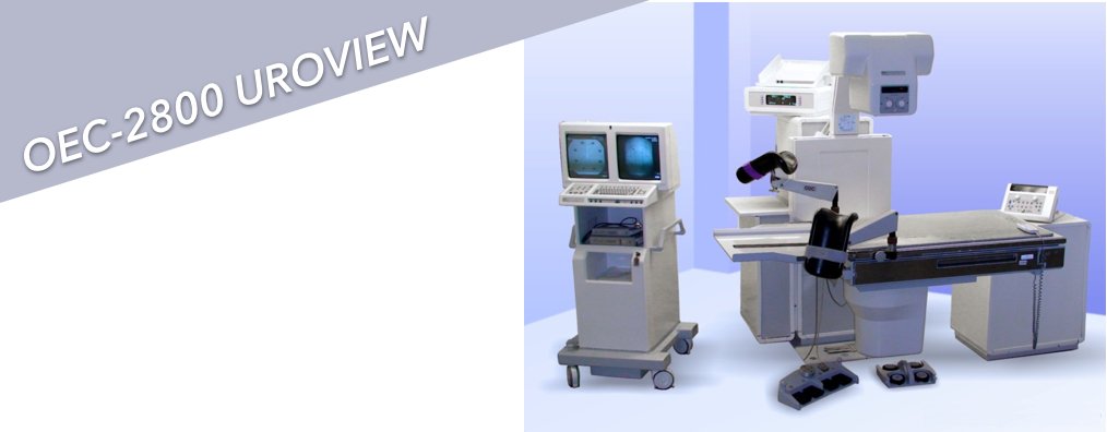 GE OEC Uroview 2800 Urology Parts For Sale - Shop Med Parts