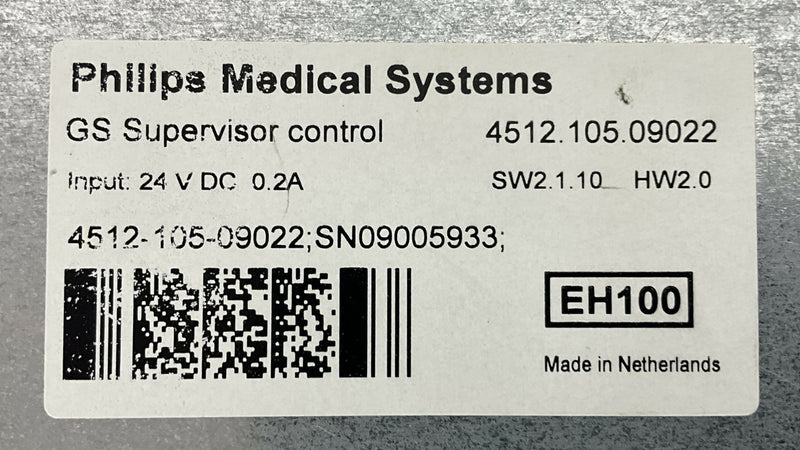 GS Supervisor Control (4512 105 09022/451210509022) PHILIPS