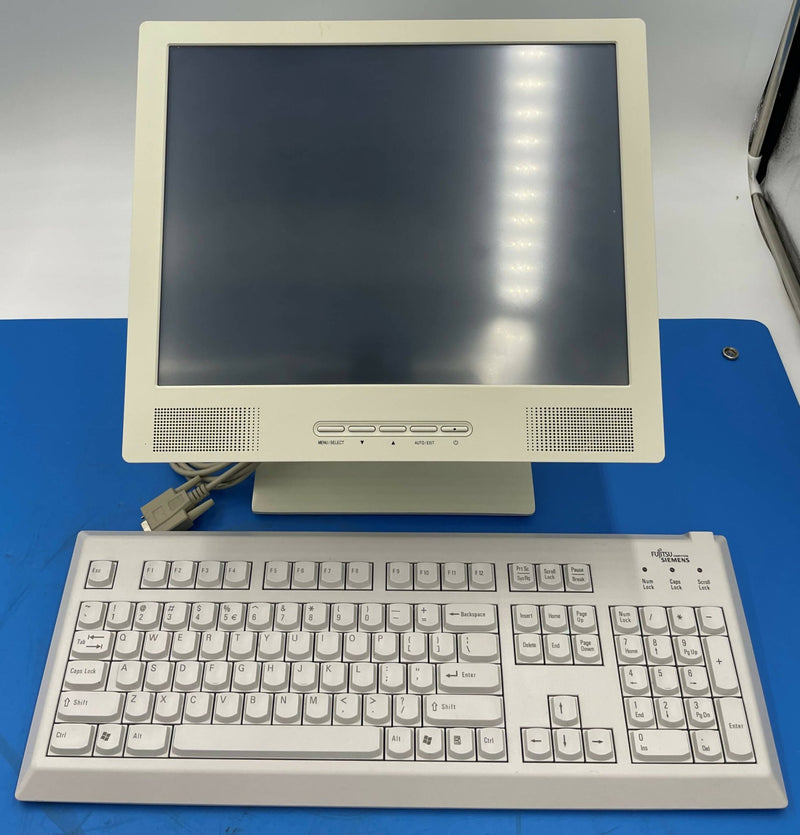 15" LCD TOUCH SCREEN MONITOR W/KEYBOARD (10093893/10545962) SIEMENS