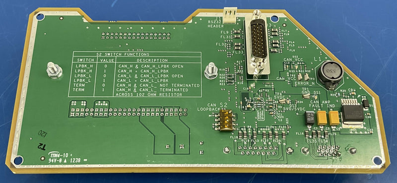 CAN BOARD GOOSENECK INTERFACE ASM NEW (2391155/5145144) GE