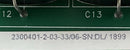 AC/DC TRI BOARD (2300401-2/2300401-2-03-34/06) GE