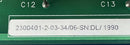 AC/DC TRI BOARD (2300401-2/2300401-2-03-34/06) GE
