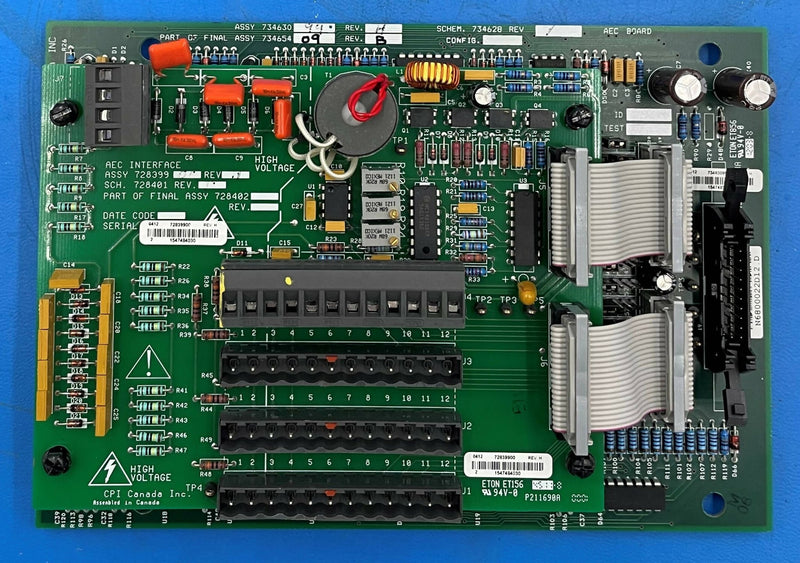 AEC Board and Interface Board (734654-09/728402/734654-82) CPI