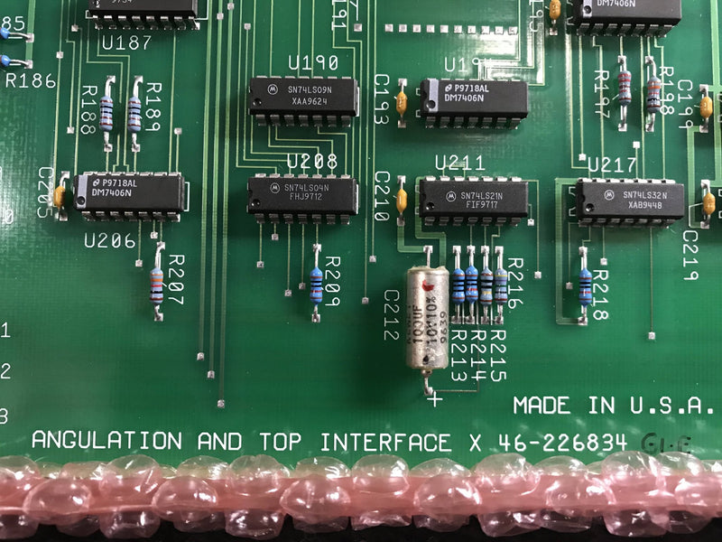 Angulation and Top Interface (46-226834 G1-E) GE Advantx