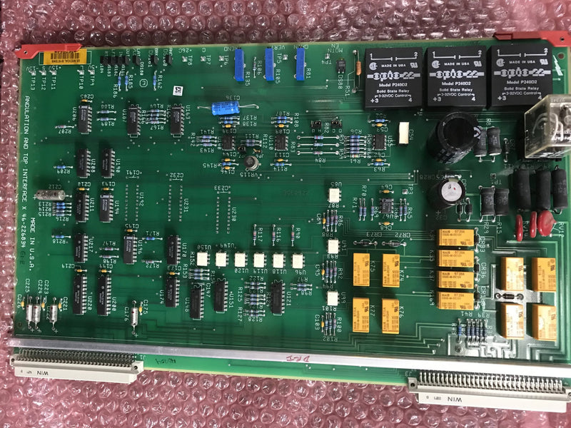 Angulation and Top Interface (46-226834 G1-E) GE Advantx