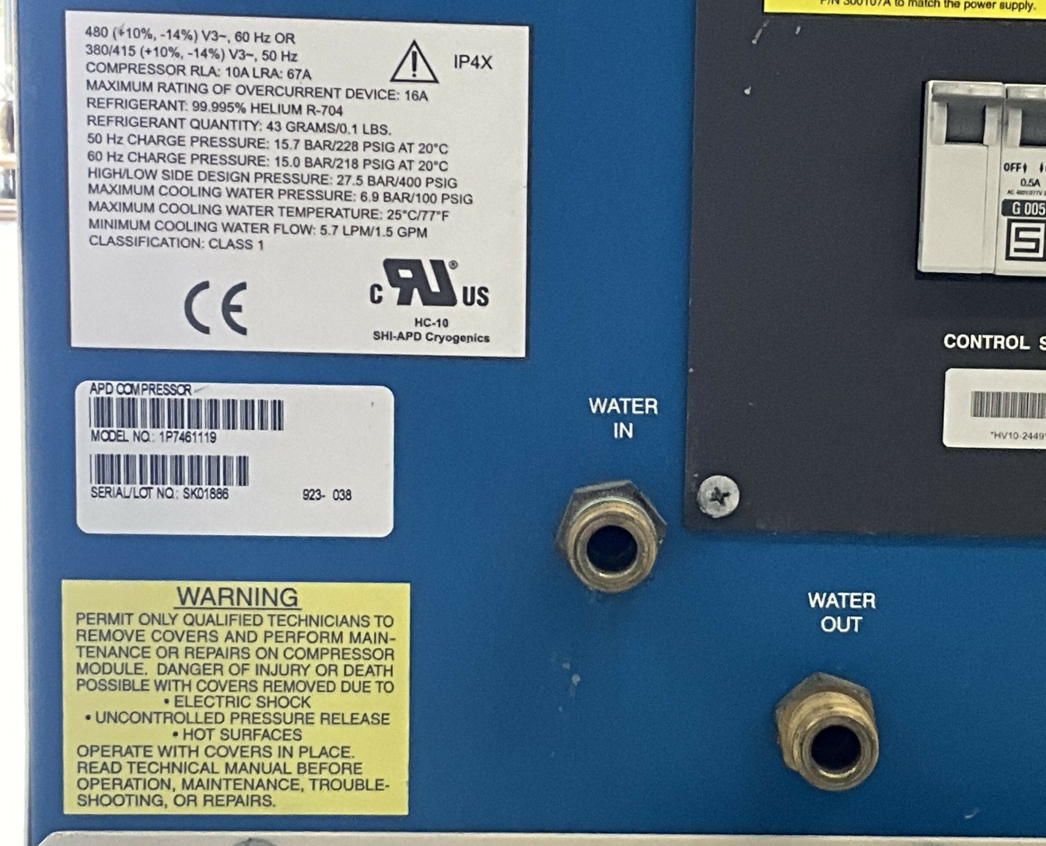 APD HC-10 COMPRESSOR (7461119/7461135/04297052) SIEMENS — Shop Med Parts