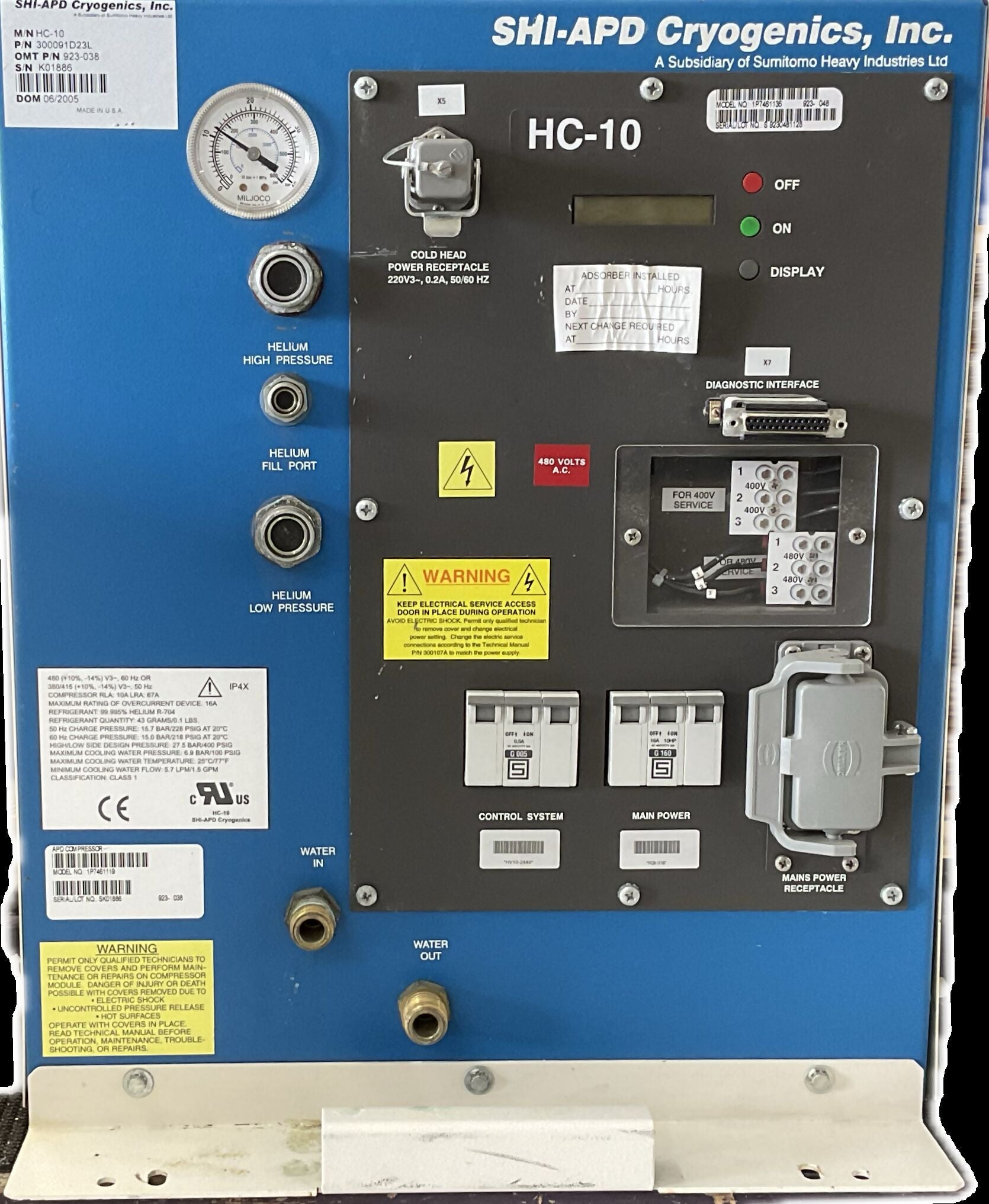 APD HC-10 COMPRESSOR (7461119/7461135/04297052) SIEMENS — Shop Med Parts