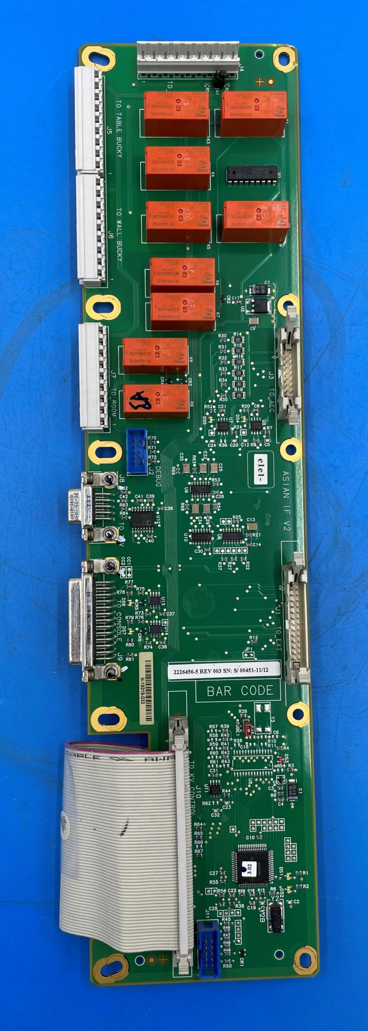 ASIA I/F V2 BOARD (2226456-5 REV-003) GE