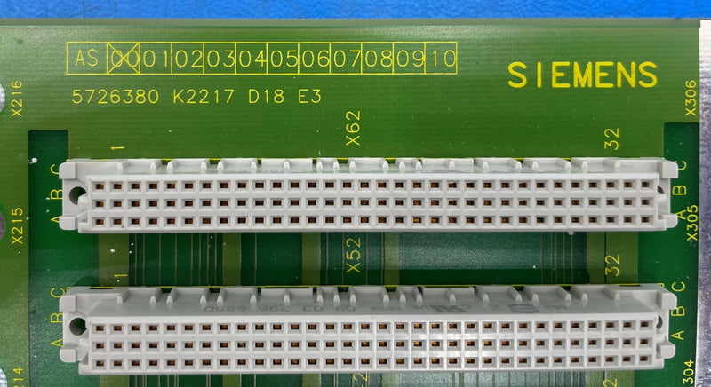 BACKPLANE D18 (05726380/5726380) SIEMENS