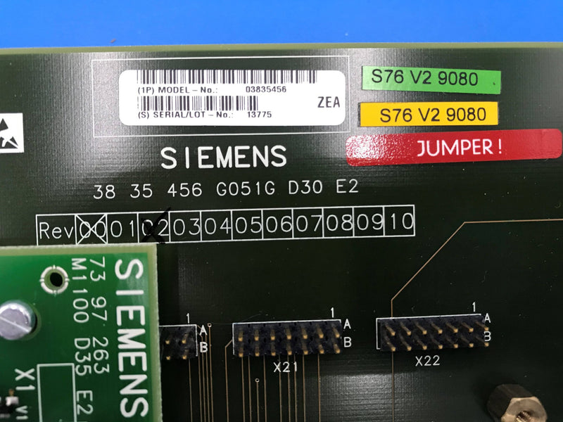 Circuit Board D30-D35 (03835456 /7347263) Siemens