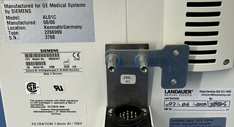 COLLIMATOR AL01C (05892927/2266999) GE