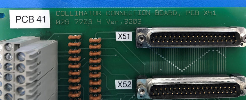 Collimator Connection Board (029 7703 4 VER 3203/PCB 41) NRT/Picker