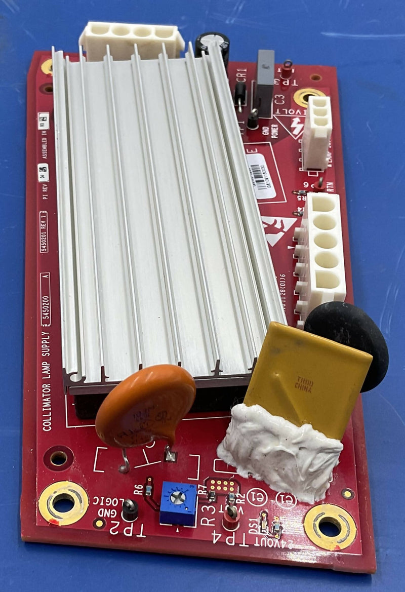 COLLIMATOR LAMP SUPPLY (5450200 A/5450201 REV 1) GE