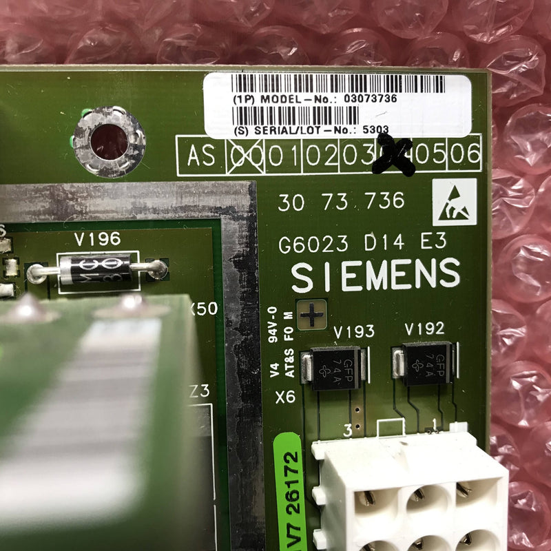 Control Board D14/D1 (3073736/03073736/5949509 D1) Siemens