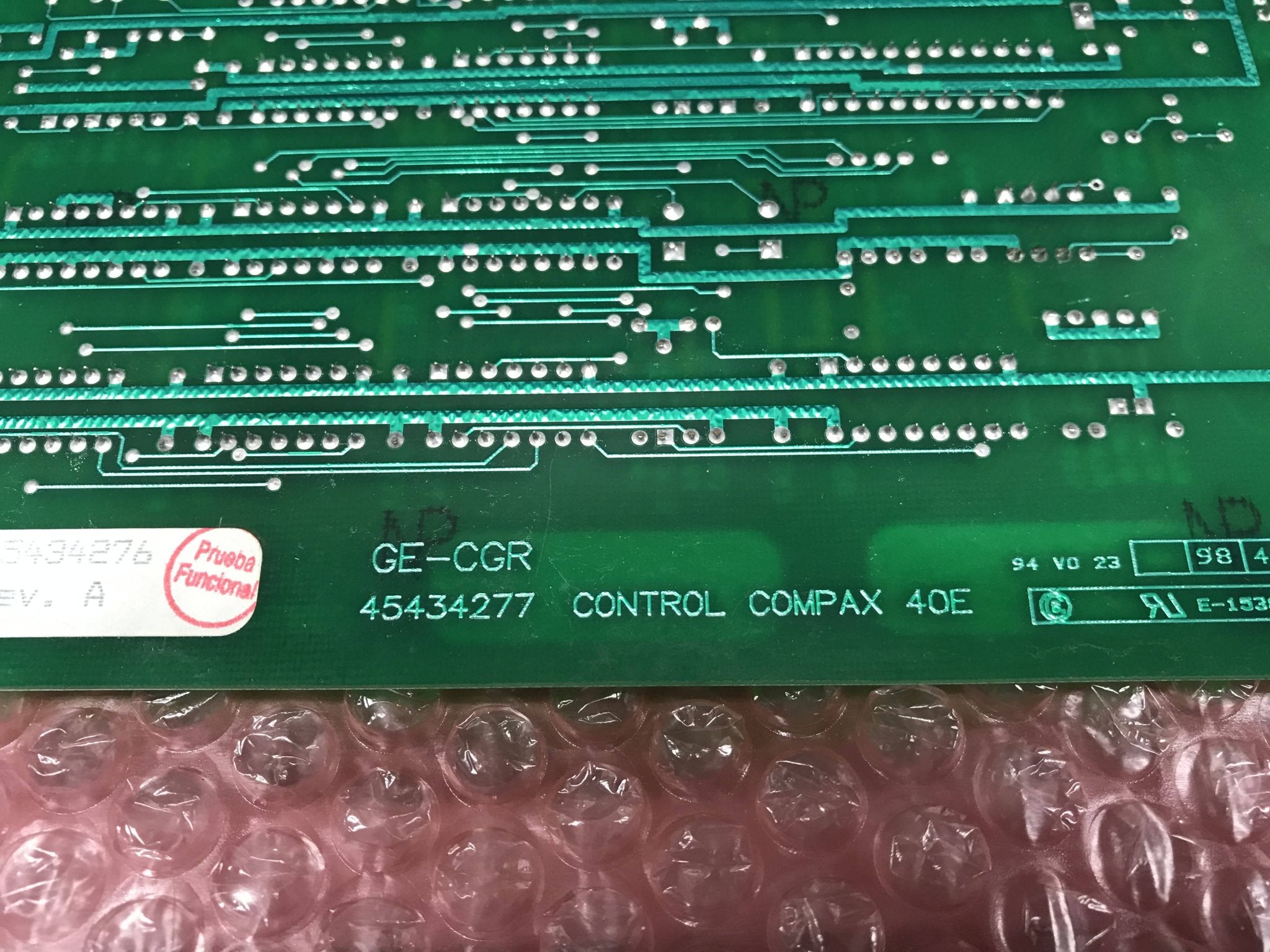 Control Compax PCB 40E (45434276 REV A) GE — Shop Med Parts