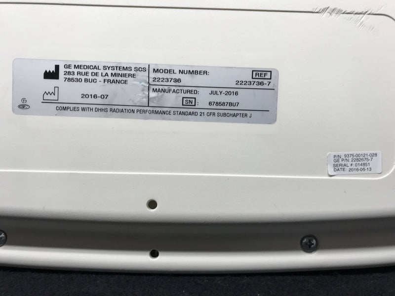 Control Console (2223736-7/2282675-7) GE