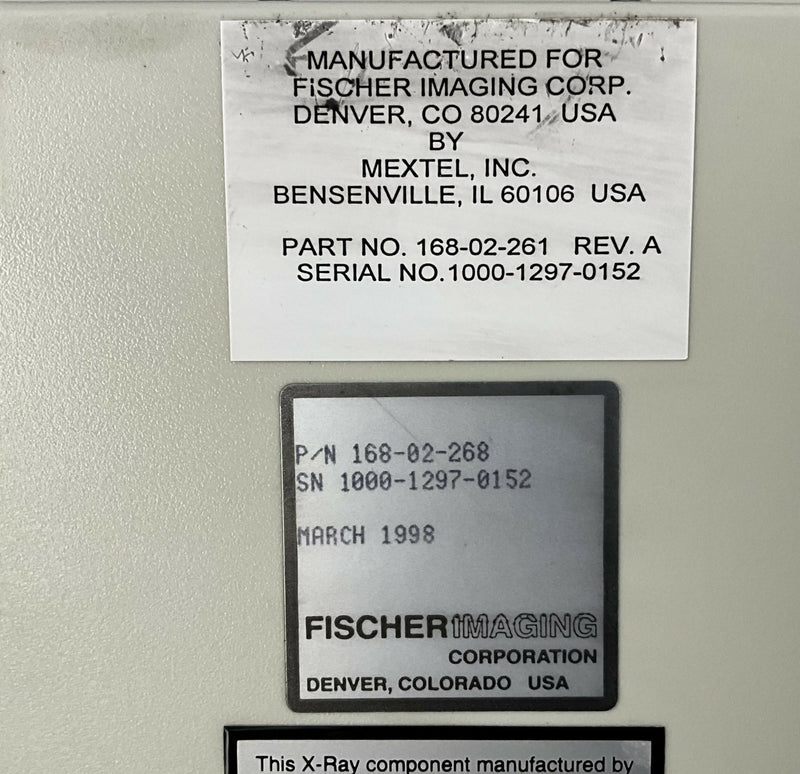 CONTROL CONSOLE (DIGITAL-X 625HF/168-02-268) FISCHER