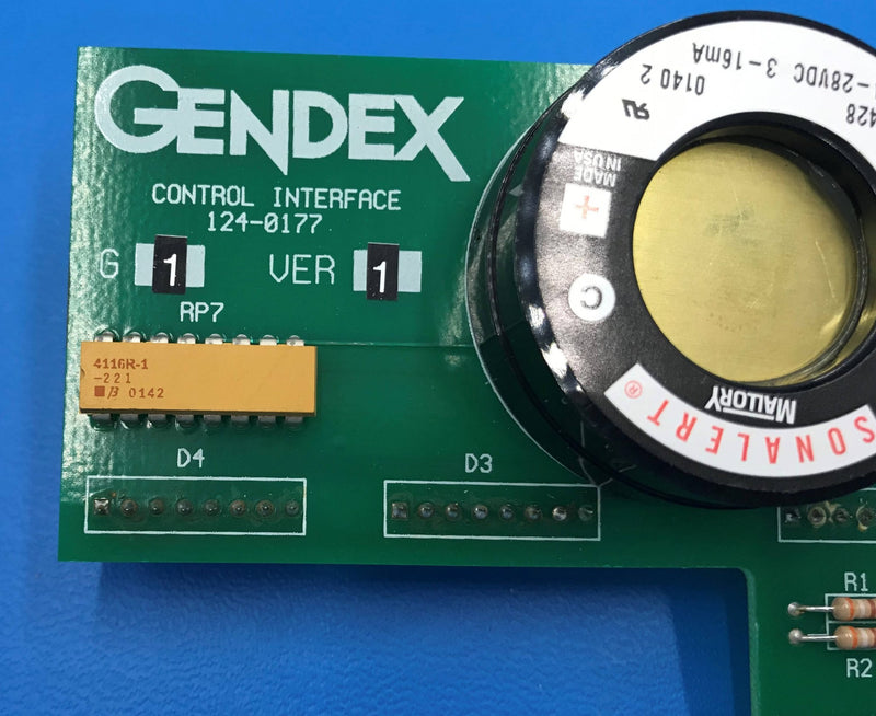 Control Interface (124-0177 G1 Ver 1) Gendex
