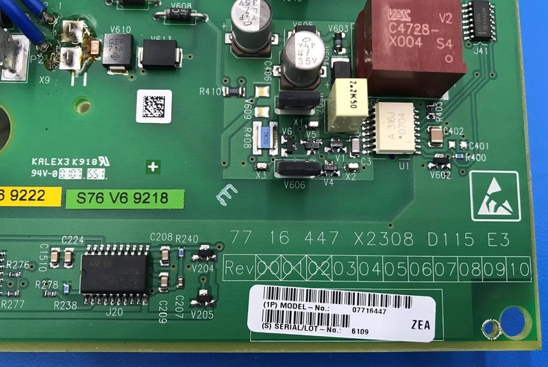 D115 Starting Device Board (07716447/7716447) Siemens