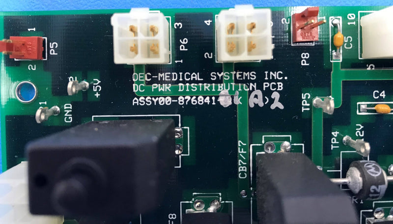 DC Power Distribution Board (00-876841-01 A2) OEC 9600
