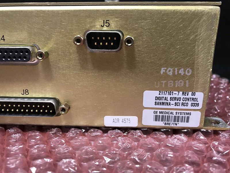Digital Servo Control (2117101-7 Rev-00)GE Advantx