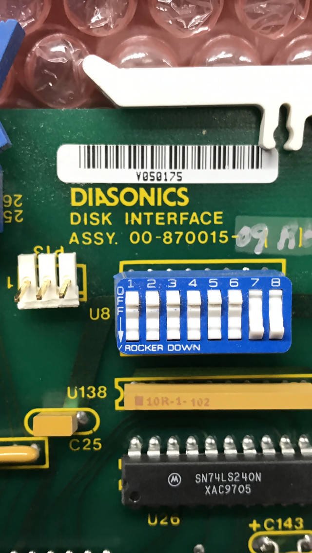Disk Interface Board (00-870015-09) OEC 9000