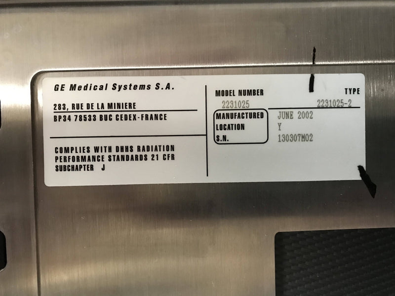 DMR Bucky 24X30 (2231025-2) GE
