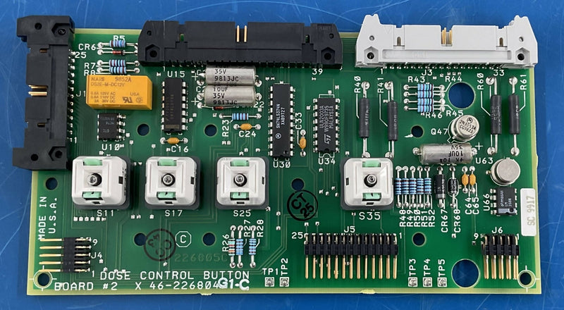 Dose Control Button Board (46-226804G1/46-226804G1-C) GE