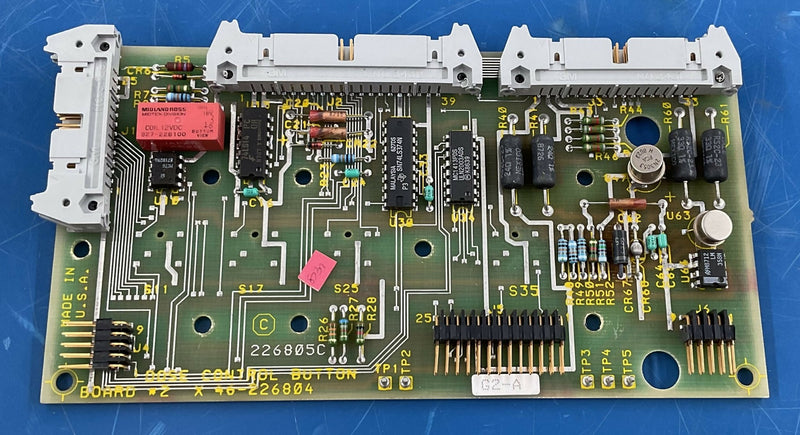 DOSE CONTROL BUTTON BOARD (46-226804G2-A) GE
