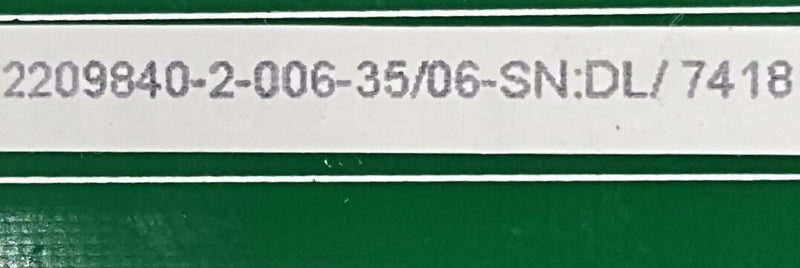 EMC Filter TRI-V2B BOARD (2209840-2-006) GE