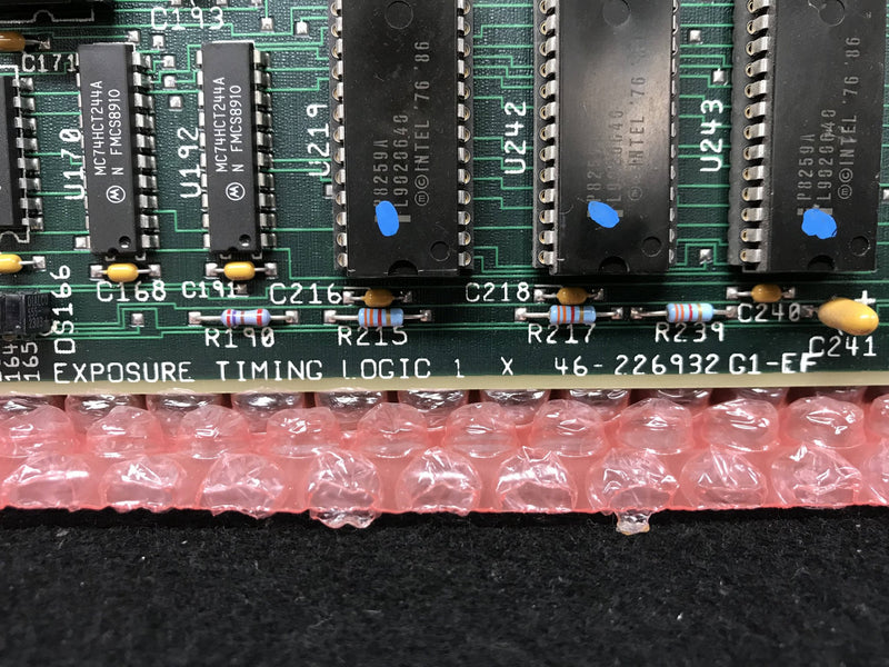Exposure Timing Logic Board 1X (46-226932 G1-F)GE Advantx
