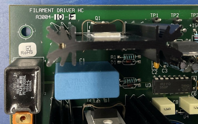 FILAMENT DRIVER HC BOARD (A3004-10-F) GE