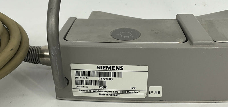 Foot Switch Mono Plug_In (7721603/07721603) Siemens