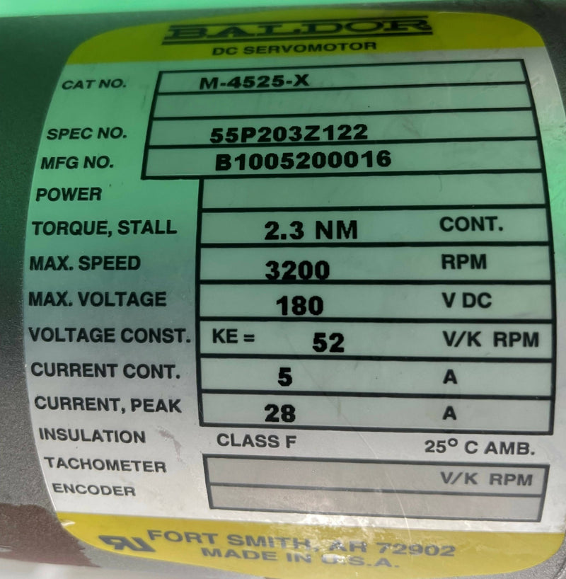 Gantry Motor Longitudinal (6649011/M-4525-X) SIEMENS