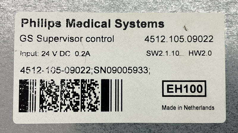 GS Supervisor Control (4512 105 09022/451210509022) PHILIPS