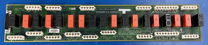 HALO RELAY BOARD (2407245/2407246 REV 1) GE