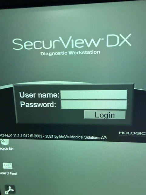 HOLOGIC SecurView DX/RT Workstation