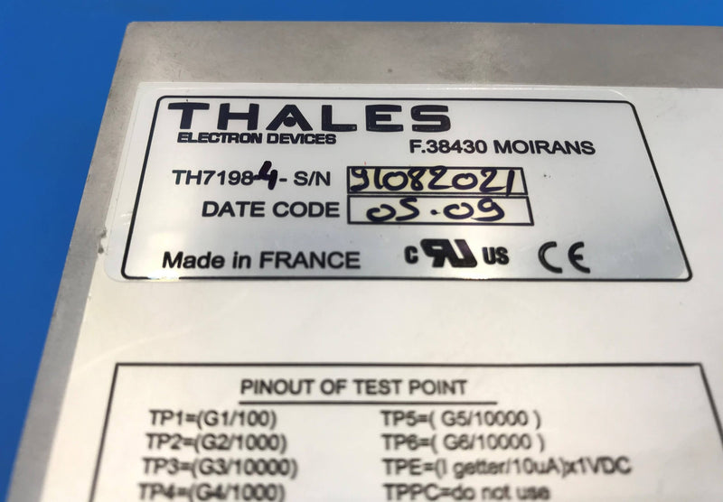 HV II POWER SUPPLY (TH7198-4) Thales
