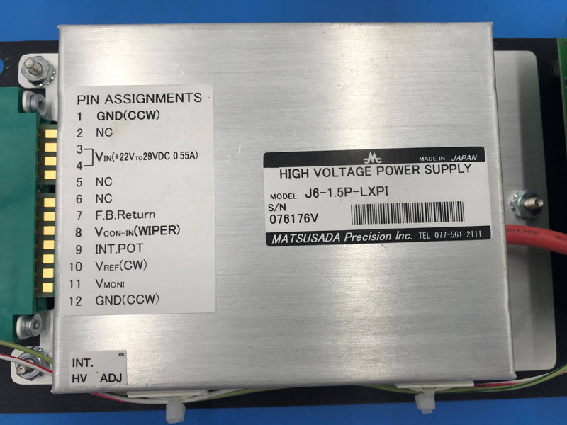HV Power Supply Ass'y (904366 Rev A)MATSUSADA