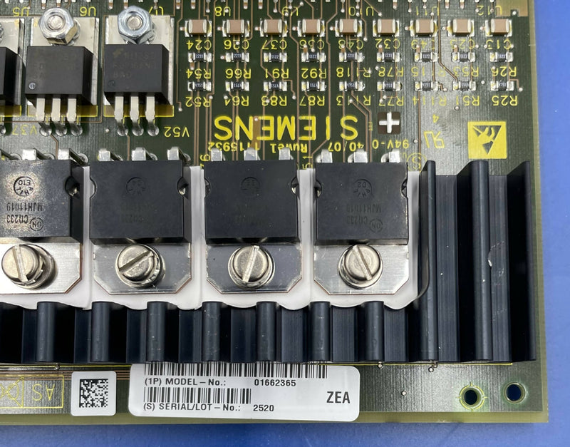 INPUTPLATINE ESD E 02 D3 PCB (01662365/1662365) SIEMENS