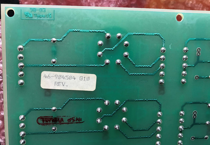 Interface Release Board (46-904504 G10) GE SFX Table