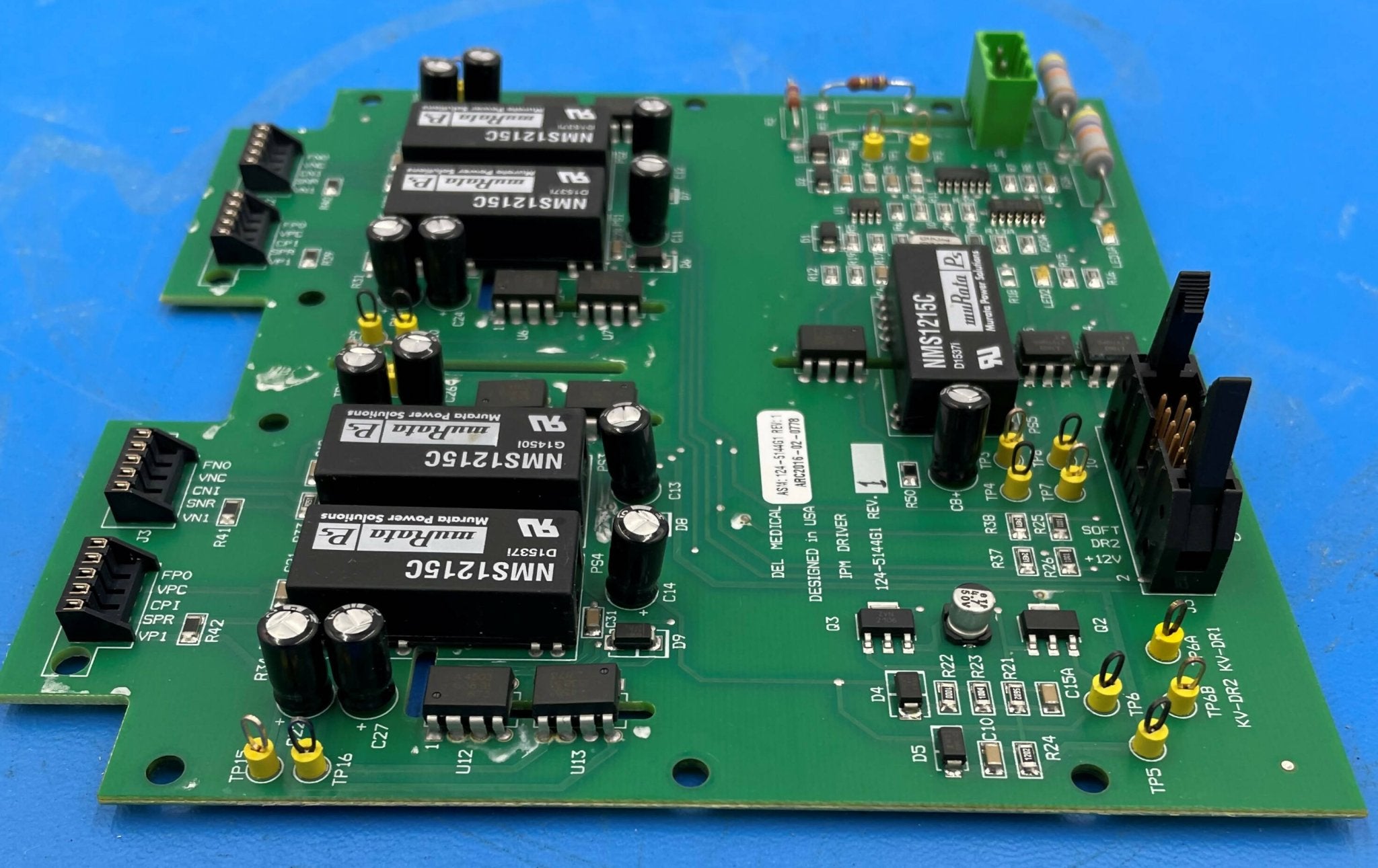IPM Driver Board (124-5144G1 Rev 1) Del Medical — Shop Med Parts
