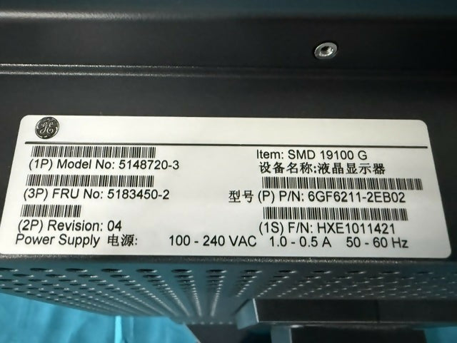 5148720-3 Monitor SMD 19100G / 6GF6211-2EB02