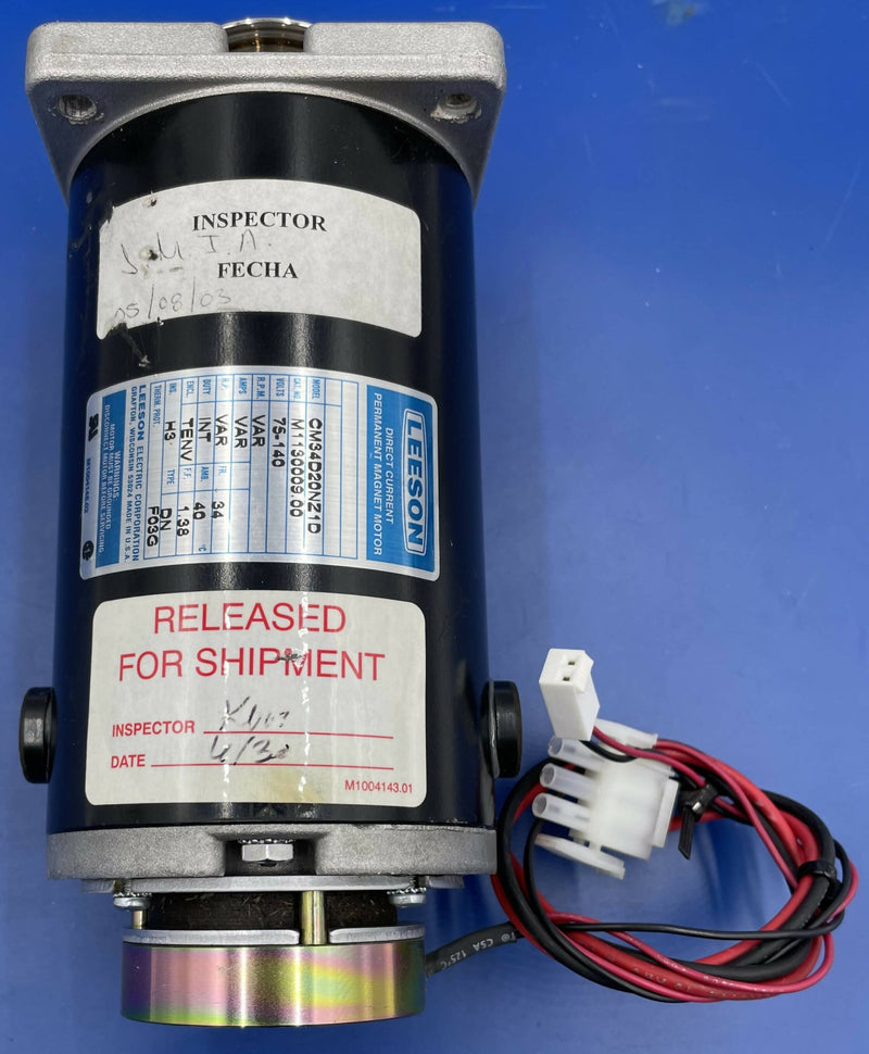 LEESON DRIVE MOTOR (CMS34D20NZ1D/46-302161P1) GE
