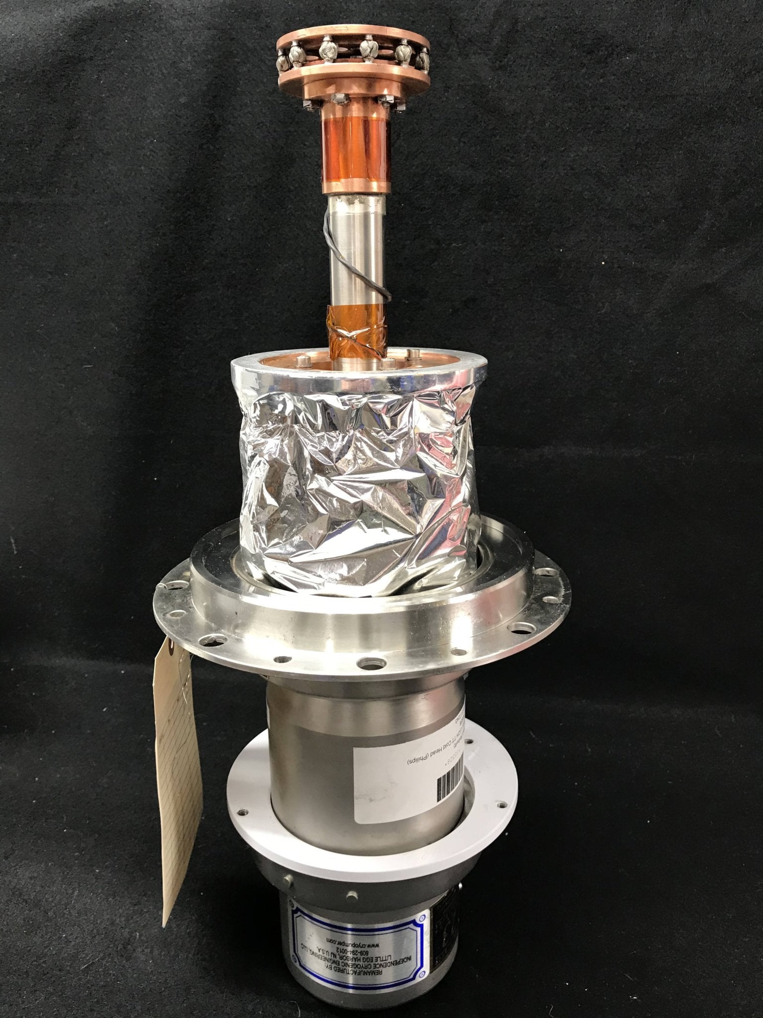 Leybold Helium Cryogenic Coldhead (380036/RGD 55/100-1 SDF) Philips ...