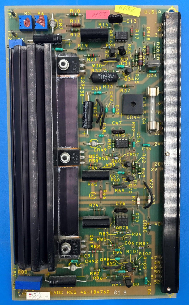LVDC Regulator PCB (46-184760 G1 B ) GE Advantx
