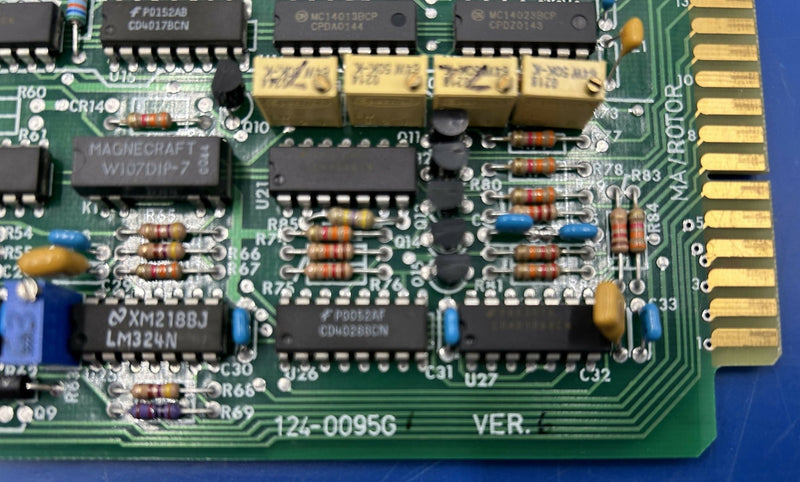 MA / ROTOR BOARD (124-0095 G1 VER 6) GENDEX/DEL MEDICAL
