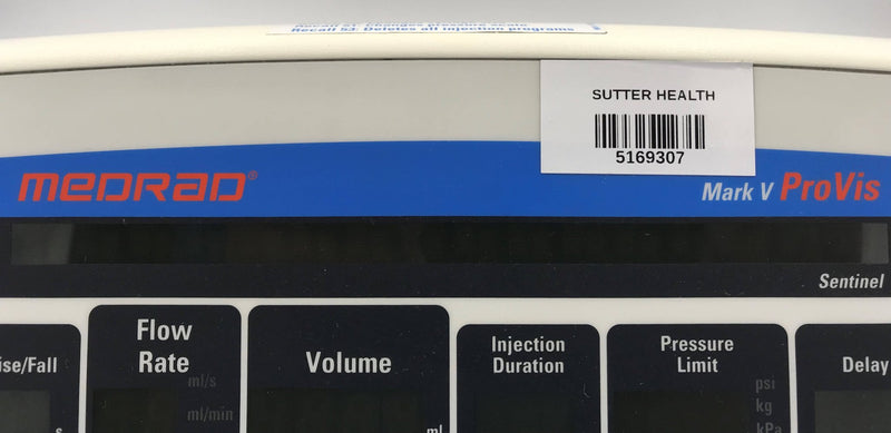 Medrad Mark V Control Console W/ Com. Cable (Medrad Mark V Model# RD) Provis